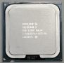 Продавам процесор CPU за компютър Intel Celeron 360 socket 775 3,46 Ghz/ 512/ 533 mhz, снимка 1 - Процесори - 44670649