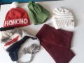 Лот шапки и шал, снимка 1 - Шапки, шалове и ръкавици - 34793505