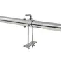 vidaXL Шиш за чеверме с мотор, неръждаема стомана, 207x45x81 см, снимка 3