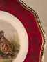 декоративна порцеланова чиния Limoges ловна тематика яребици 25/1, снимка 6