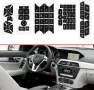 Стикери за копчета Mercedes W204 S204 C204 R172 W218 W212 C207 A207 R231 W176 W246 X204, снимка 3