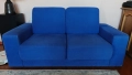 Комплект двойка и тройка сини дивани, снимка 1