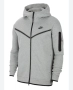 Оригинално мъжко горнище Nike Tech Fleece White tag размер М, снимка 1