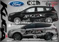 Ford Kuga стикери надписи лепенки фолио SK-SJV1-F-KU