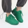 Зелени дамски маратонки с въздушна камера D9157-10 Green, снимка 3