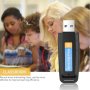 Скрит Звукозапис Шпионски Аудио Рекордер Скрита Слушалка Диктофон 8GB MP3 Player Слот за Карта Памет, снимка 9