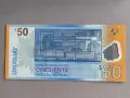 Банкнота - Уругвай - 50 песо (юбилейна) UNC | 2017г., снимка 2