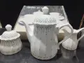 български костен порцелан Бонония сервиз за чай кафе , снимка 15