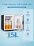 15L Мини Хладилник 12V / 220V с функции за охлаждане и затопляне, Черен, NORTHCLAN, снимка 3
