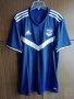Girondins de Bordeaux Adidas оригинална нова футболна тениска фланелка Бордо Франция , снимка 1