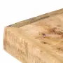 vidaXL Трапезна маса, 180x90x76 cм, грубо мангово дърво масив, снимка 2