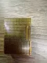 Оригинална запалка S.T. Dupont Paris Ligne 1 Large Gold Hobnail 70-те - Златен обков, снимка 1