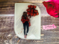 Ръчно изработен ароматен сапун "Момиче с кафе", подарък за рожден ден, за имен ден, снимка 15