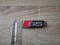 Предна решетка сребриста емблема Audi S5, снимка 3