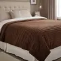 Меко и ватирано микрофибърно одеяло 200x220 см за топъл и стилен сън, снимка 5
