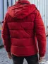 Мъжко зимно ватирано яке с качулка, 4цвята , снимка 13