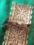 ЧАСТ от ВЪЗРОЖДЕНСКА ФИЛИГРАННА ПОЗЛАТЕНА БРОНЗОВА ГРИВНА с ЩИФТ и ЦИРКОНИ 7111, снимка 3