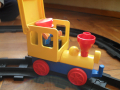 Лего Дупло влак с релси - сет, винтаж, снимка 9
