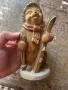 Таралеж фигурка дървена ръчно правена ГДР , снимка 3