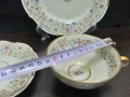 Стар немски порцелан троен сет за кафе чай , снимка 6