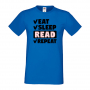 Мъжка тениска,Read,Eat,Sleep,Peker,Anime,Repeat,Ядене,Спане,Геймс,Подарък,Повторение,Празник,Игри, снимка 4
