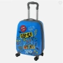 Детски куфар с колелца Mercado Trade, GAMER, Син, снимка 3