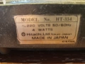 Грамофон HITACHI  HT354, снимка 5