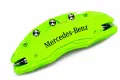 Метални капаци за спирачни апарати Mercedes-Benz – 4 броя, Флуоресцентен  цвят, снимка 2