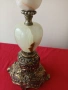 красив свещник оникс и бронз, снимка 3