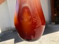 стара ваза/цветно стъкло/ "SIP" - MADE IN BULGARIA, снимка 9