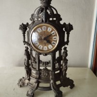 ретро настолен часовник, снимка 1 - Антикварни и старинни предмети - 41930213