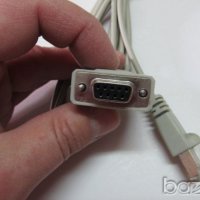 Cisco конзолен сериен кабел,кабел за рутер  RJ45-DB9 - 3 mетра., снимка 1 - Други - 39586472