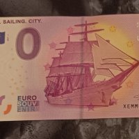 0 ЕВРО сувенирна банкнота 2017 - KIEL SAILING CITY, снимка 3 - Нумизматика и бонистика - 44932418