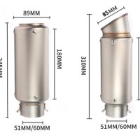 Спортно гърне за пистов мотор sc project 36-51 или 60mm универсално, снимка 2 - Други услуги - 42883559