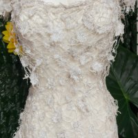 красива ефирна лека булчинска рокля, снимка 7 - Сватбени рокли - 36898591