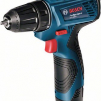 Акумулаторен винтоверт Bosch GSR120-li, 2 батерии, зарядно, куфар(06019G8000), снимка 1 - Винтоверти - 36173786