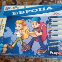 НАМАЛЕНИЕ!!!Чисто нова образователна игра - Ваканция в Европа Mtel , снимка 1 - Други игри - 30785147