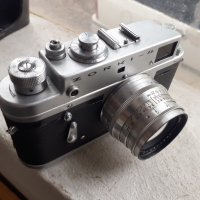 Механичен лентов съветски фотоапарат Зоркий 4, снимка 5 - Антикварни и старинни предмети - 41866788