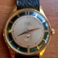 Позлатен швейцарски часовник Exactus automatic , снимка 1 - Мъжки - 39181509