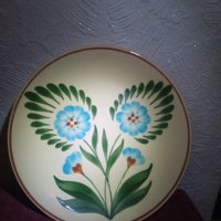 Декоративна керамична чиния за стена-4лв. за стена, снимка 1 - Колекции - 41614967
