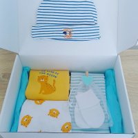 Уникален подарък за бебе, Луксозен коплект за изписване, подарък за погача, Свето Кръщение, снимка 16 - Комплекти за бебе - 40589075