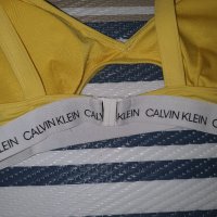 Calvin Klein бански жълт, снимка 5 - Бански костюми - 41421458