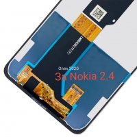 Нов Оригинален дисплей за  Nokia 2.4 , снимка 2 - Резервни части за телефони - 34334295