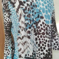 Красива блуза, със свободна кройка🍀❤M/L,L,XL, 2XL❤🍀арт.4091, снимка 3 - Блузи с дълъг ръкав и пуловери - 36273136