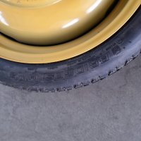 Оригинална резервна гума патерица за  СУБАРУ 5x100x56 -17цолa, снимка 3 - Гуми и джанти - 40432994