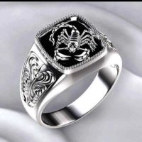 Уникален пръстен от висококачествена медицинска стомана, снимка 1 - Пръстени - 40708770