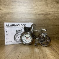 Настолен Ретро часовник,будилник Велосипед/Колело, снимка 3 - Други - 40933037