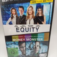 Нови DVD Филми 2 диска 2 филма Money monster/Equity , снимка 1 - DVD филми - 35902019