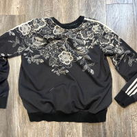 Дамска блуза Adidas Florido Sweater — размер L, снимка 2 - Блузи с дълъг ръкав и пуловери - 44693199