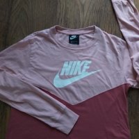 NIKE Heritage Long Sleeve Color Block Top - страхотна дамска блуза , снимка 4 - Спортни екипи - 35663787